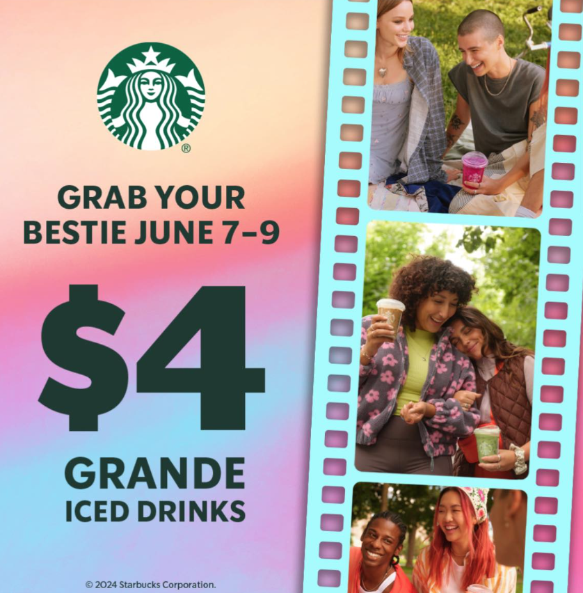 星巴克隐藏菜单!周末快闪offer:教你如何$4点出Venti冰饮! 星巴克隐藏菜单!周末快闪offer:教你如何$4点出Venti冰饮!