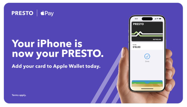Presto交通卡可加到苹果钱包了：公交卡的隐藏福利也太香了