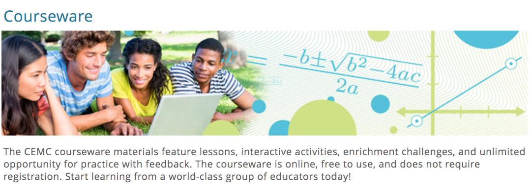 免费学习资源顺手薅！滑铁卢大学数学课：6-12年级学生都可参加！