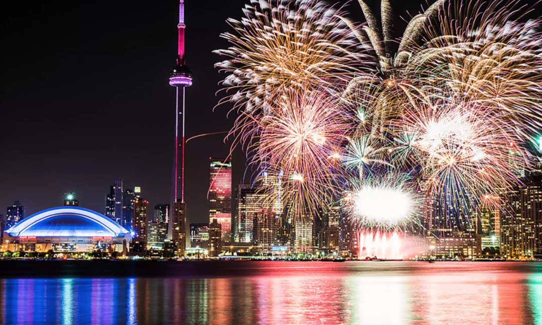 倒数3，2，1，2025上链接！多伦多各区跨年夜：去哪儿看烟花？