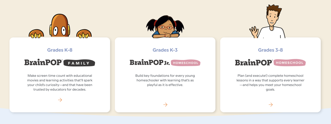 让会教的来教!每天400万学生在用的全科学习网站BrainPop年费低至2折 让会教的来教!每天400万学生在用的全科学习网站BrainPop年费低至2折